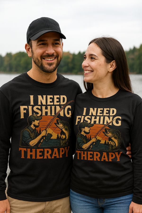 Why Doctor Remedy Prescribes the “I Need Fishing Therapy” T-Shirt