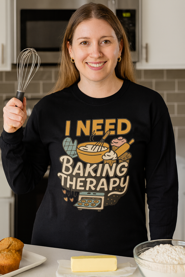 Why Doctor Remedy Prescribes the “I Need Baking Therapy” T-Shirt