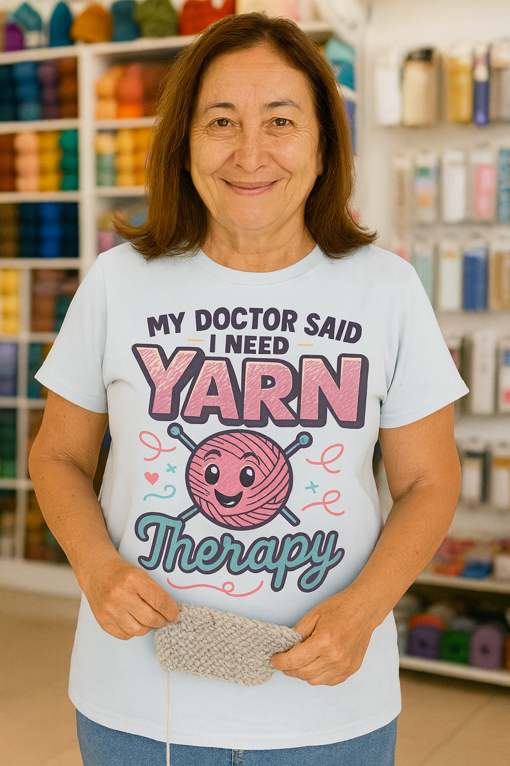 My Doctor Said I Need Yarn Therapy
